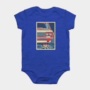 vintage datsun 510 Baby Bodysuit